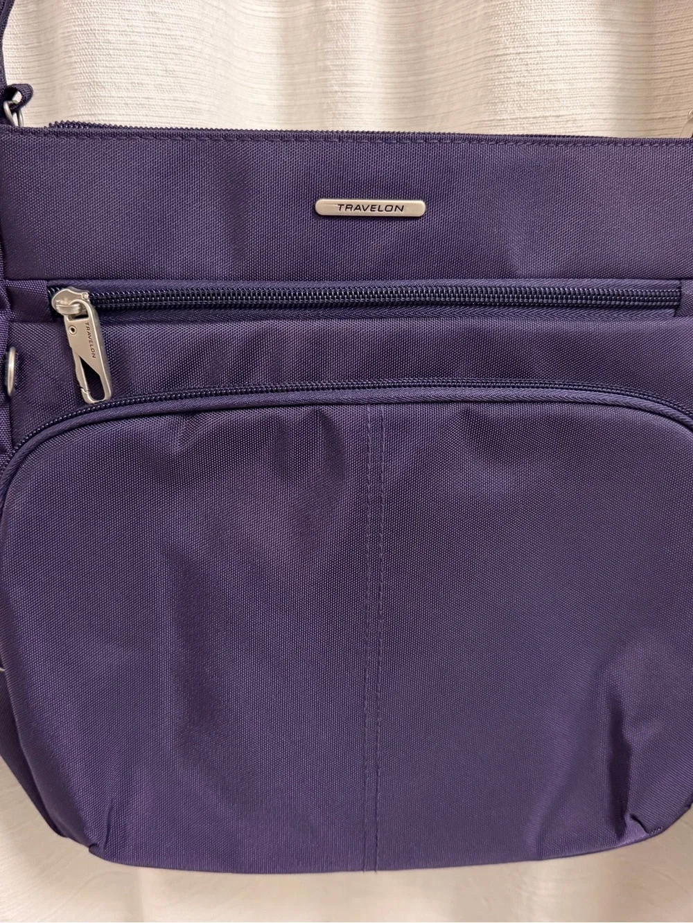 Travelon Purple Crossbody Organizer Bag